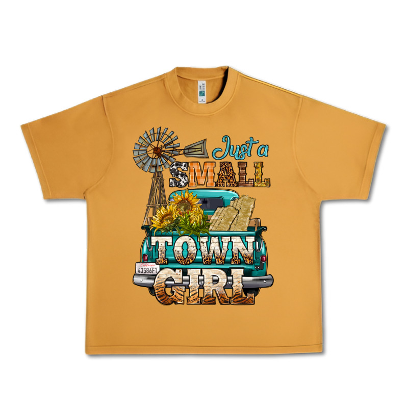 Just A Small Town Girl Windmill Urban Heavy Tee by BundleAndBundleShop | Teevron
