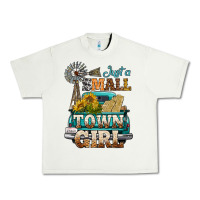 Pistachio Just A Small Town Girl Windmill Urban Heavy Tee - BundleAndBundleShop