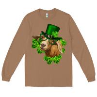 Toasted Coconut st. patrick's day goat clovers and leprechaun hat Long Sleeve Tee - RanaPortraitStore
