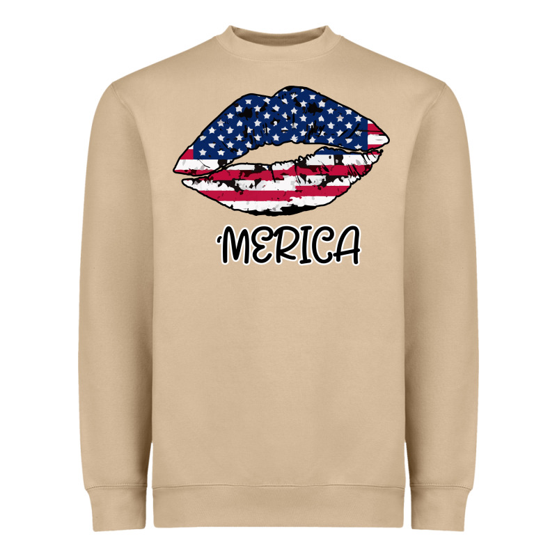 American Lip Heavyweight Sweatshirt by Bettercallsaul | Teevron