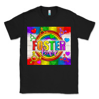 Black Foster Love LGBTQ+ Tumbler Classic Tee - BundleAndBundleShop