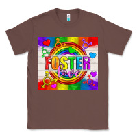 Chestnut Foster Love LGBTQ+ Tumbler Classic Tee - BundleAndBundleShop