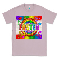 Lilac Foster Love LGBTQ+ Tumbler Classic Tee - BundleAndBundleShop