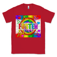 Red Foster Love LGBTQ+ Tumbler Classic Tee - BundleAndBundleShop