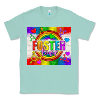 Seafoam Foster Love LGBTQ+ Tumbler Classic Tee - BundleAndBundleShop