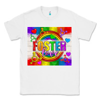 White Foster Love LGBTQ+ Tumbler Classic Tee - BundleAndBundleShop