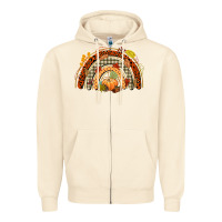 Sandshell fall rainbow Zipper Hoodie - CowGirlArtShop