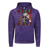 Cloud Purple Dead inside but jolly af Vintage Hoodie - NancyCooperArtShop