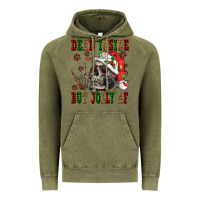 Vintage Olive Dead inside but jolly af Vintage Hoodie - NancyCooperArtShop