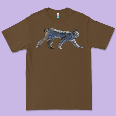Canada Lynx Premium Tee Designed By Lillyallendesigns