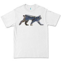 White canada lynx Premium Tee - LillyAllenDesigns