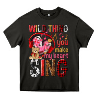 Asphalt wild thing you make my heart sing Heavy Core Tee - NancyCooperArtShop