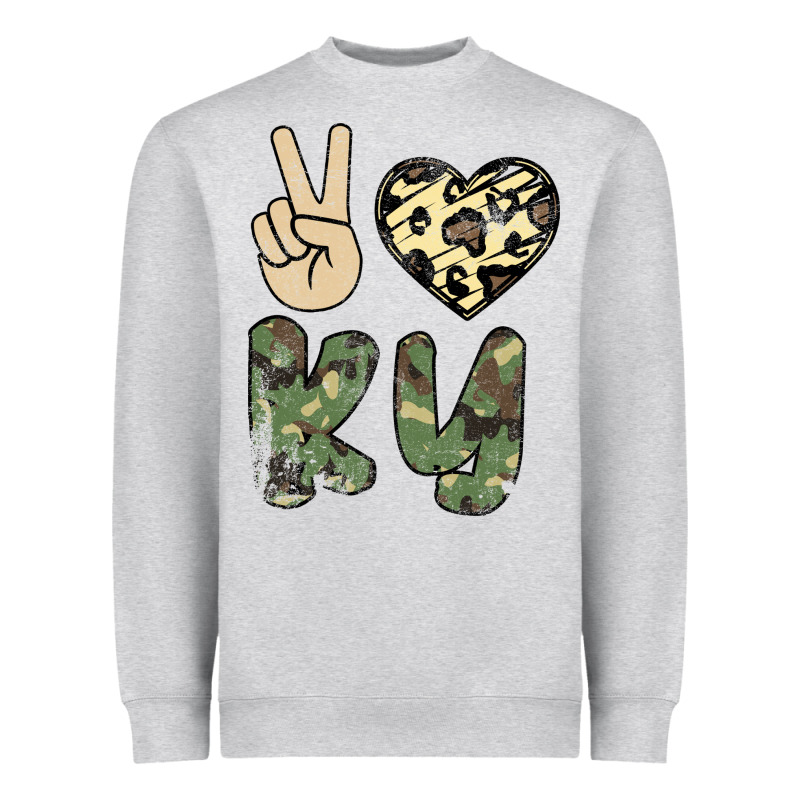 Peace Love Heavyweight Sweatshirt by Bettercallsaul | Teevron