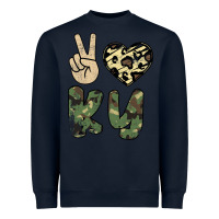 Navy Peace Love Heavyweight Sweatshirt - Bettercallsaul