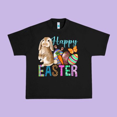 Happy Easter Bunny Urban Heavy Tee Designed By Bundleandbundleshop