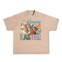 Burro Happy Easter Bunny Urban Heavy Tee - BundleAndBundleShop