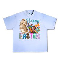 Grape Ice Happy Easter Bunny Urban Heavy Tee - BundleAndBundleShop