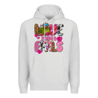 Dove Grey love never fails with prince frog  olivia Premium Hoodie - OliviaCreatesArt