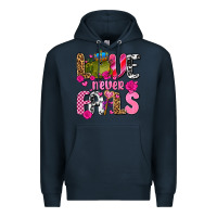 Navy love never fails with prince frog  olivia Premium Hoodie - OliviaCreatesArt