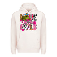 Pale Pink love never fails with prince frog  olivia Premium Hoodie - OliviaCreatesArt