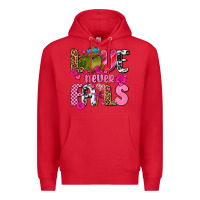 Red love never fails with prince frog  olivia Premium Hoodie - OliviaCreatesArt