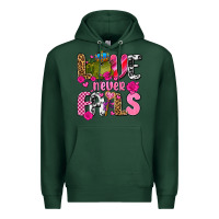 Sports Green love never fails with prince frog  olivia Premium Hoodie - OliviaCreatesArt