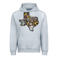 Heather Grey Happy Easter Texas Urban Hoodie - CowhideDigitalArt