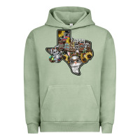 Pigment Oil Green Happy Easter Texas Urban Hoodie - CowhideDigitalArt