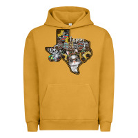 Pigment Peanut Butter Happy Easter Texas Urban Hoodie - CowhideDigitalArt