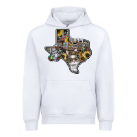 White Happy Easter Texas Urban Hoodie - CowhideDigitalArt