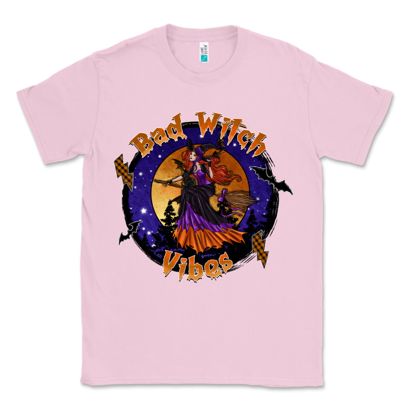 Bad Witch Vibes Classic Tee by SublimationCraftShop | Teevron