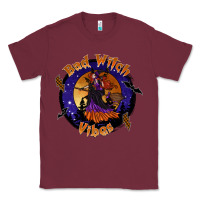 Burgundy bad witch vibes Classic Tee - SublimationCraftShop