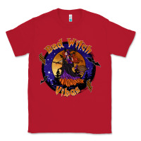 Red bad witch vibes Classic Tee - SublimationCraftShop