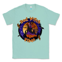Seafoam bad witch vibes Classic Tee - SublimationCraftShop