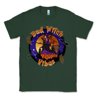 Sports Green bad witch vibes Classic Tee - SublimationCraftShop
