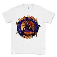 White bad witch vibes Classic Tee - SublimationCraftShop