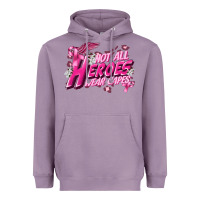 Lavender Not all heroes wear capes Cancer Awareness Heavyweight Hoodie - FaDigitalArtStudio