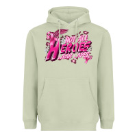 Matcha Not all heroes wear capes Cancer Awareness Heavyweight Hoodie - FaDigitalArtStudio