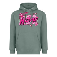 Sage Not all heroes wear capes Cancer Awareness Heavyweight Hoodie - FaDigitalArtStudio