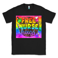 Black Free Nurse Hugs LGBTQ+ Tumbler Classic Tee - BundleAndBundleShop