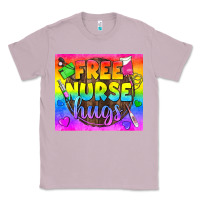 Lilac Free Nurse Hugs LGBTQ+ Tumbler Classic Tee - BundleAndBundleShop