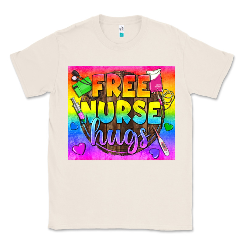 Free Nurse Hugs Lgbtq+ Tumbler Classic Tee by BundleAndBundleShop | Teevron