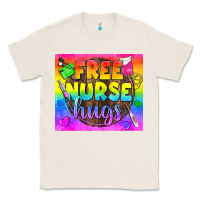 Natural Free Nurse Hugs LGBTQ+ Tumbler Classic Tee - BundleAndBundleShop