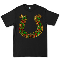 Black Christmas Horseshoe Premium Tee - Jasminsmagicworld