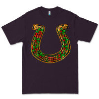 Plum Christmas Horseshoe Premium Tee - Jasminsmagicworld