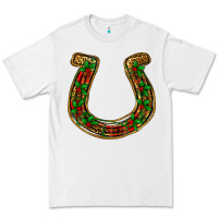 White Christmas Horseshoe Premium Tee - Jasminsmagicworld