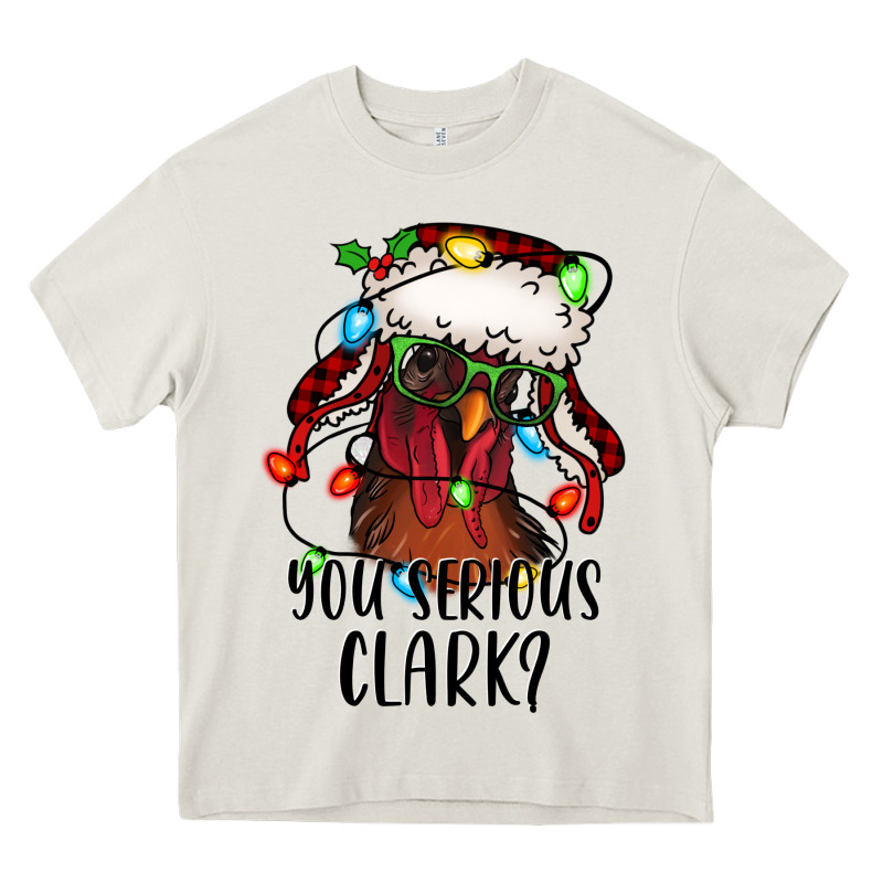You Serious Clark Christmas Vacation Rooster Heavy Core Tee by Jasminsmagicworld | Teevron