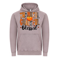 Vintage Zinc Thankful Grateful Blessed Vintage Hoodie - MaliasSmallBusiness