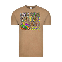 Vintage Coffee King Cake Calories Don't Count Mardi Gras Vintage Tee - BundleAndBundleShop