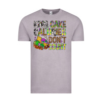 Vintage Zinc King Cake Calories Don't Count Mardi Gras Vintage Tee - BundleAndBundleShop